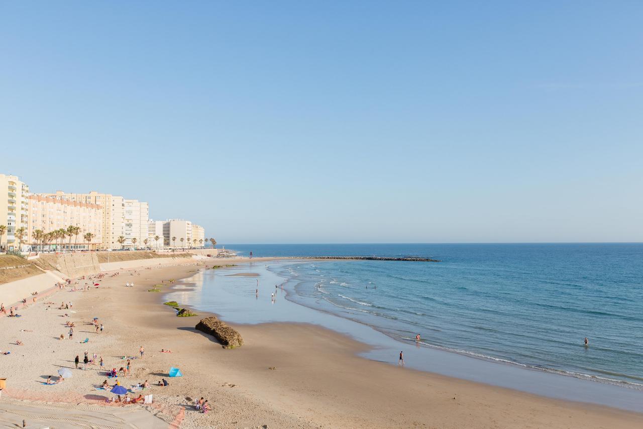 Apartamento Duplex La Estrella Cádiz Exteriör bild